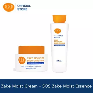 [SET] SOS ZAKE MOISTURE BRIGHTENING TREATMENT ESSENCE 170 ML + ZAKE MOISTURE BRIGHTENING CREAM 50 ML