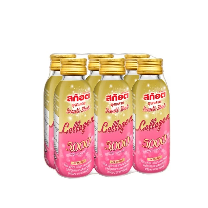 [6ขวด] Scotch สก๊อต พุงทะลาย บิวติ ชอท ผสมคอลลาเจน 5000 มก. 100 มล.แพ็ก6ขวด จำนวน 1 แพ็ก (ดูแลผิวและรูปร่าง) thumbnail 3