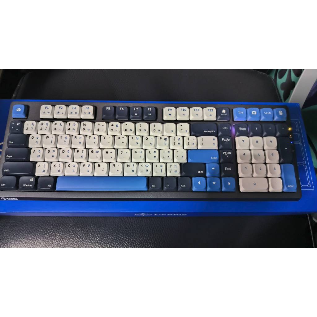 Gconic A98 Low Profile Mechanical Keyboard (Red Switch)(มือสอง)