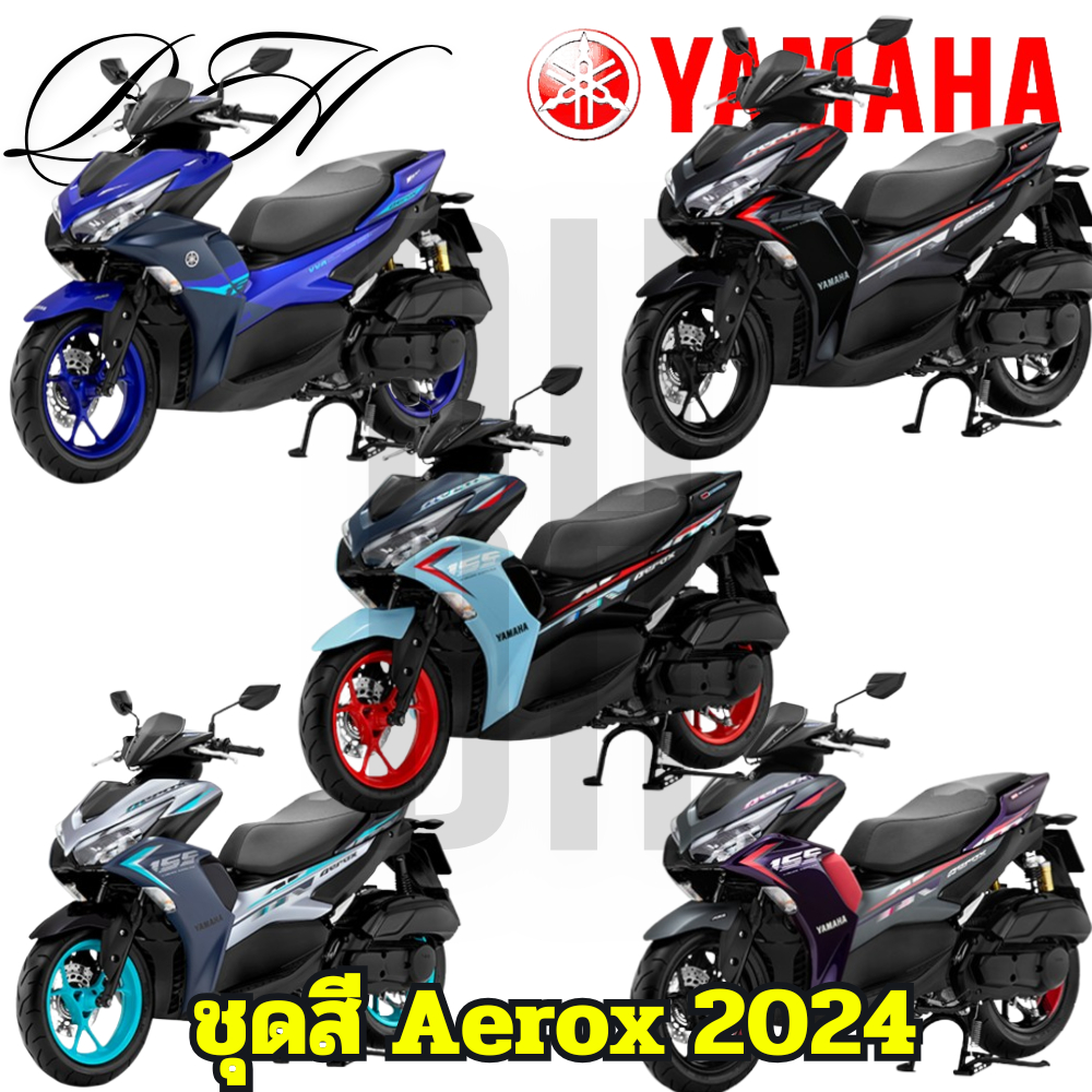 ชุดสี แฟริ่ง เฟรม GDR155-A AEROX BBR สีน้ำเงิน BBRG YAMAHA AEROX 155 2024 ของแท้ YAMAHA - รูปที่ 2