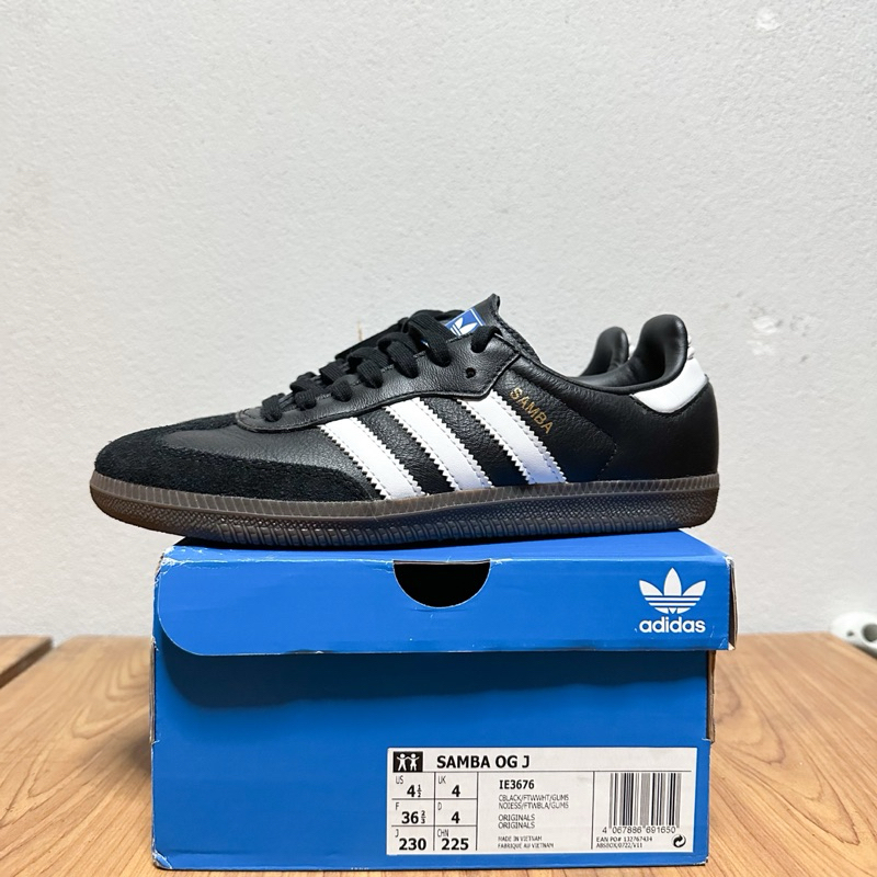 Adidas samba black 36.5/23 มือสอง**กล่อง+ป้าย