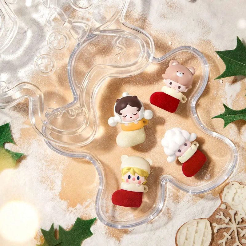 พร้อมส่งจากไทย POP BEAN Christmas Sock Series Box Set