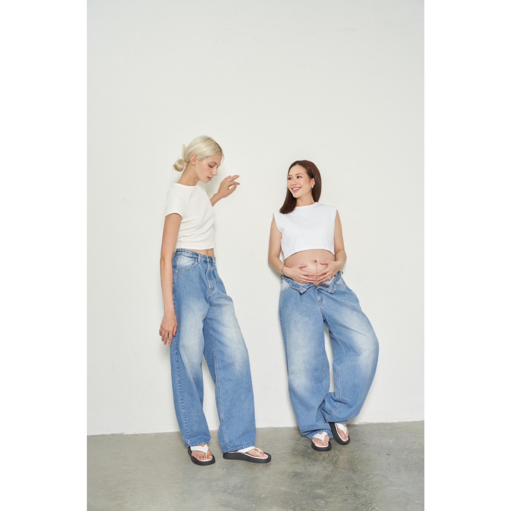 picht - Balloon Jeans - The Denim (picht x panchika) สินค้าพิเศษไม่รับเปลี่ยนหรือคืน