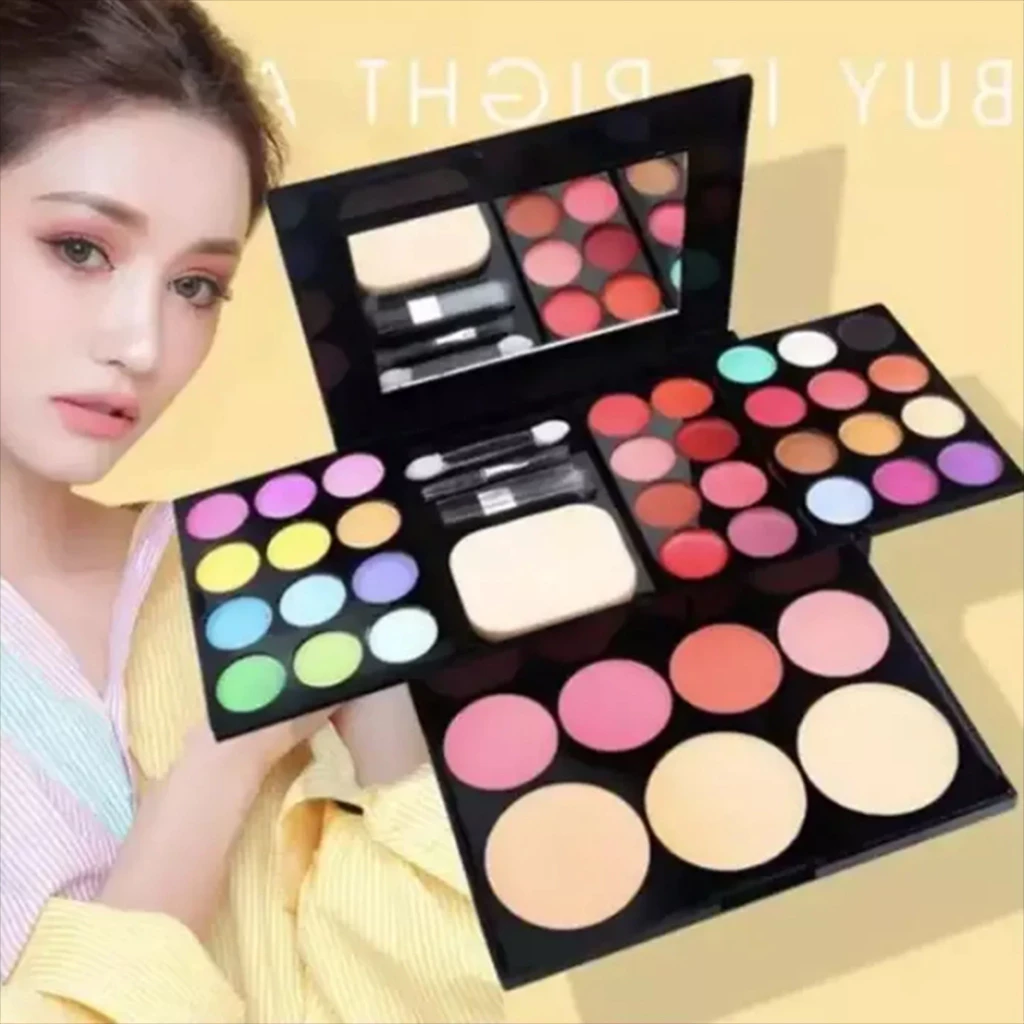 เซตแต่งหน้า สุดคุ้ม เซตเครื่องสำอางค์ เซตแต่งหน้า39สี สายฝ. สีสวยมาก เครื่องสำอางเซ็ตแต่งหน้าแบบเลื่อน