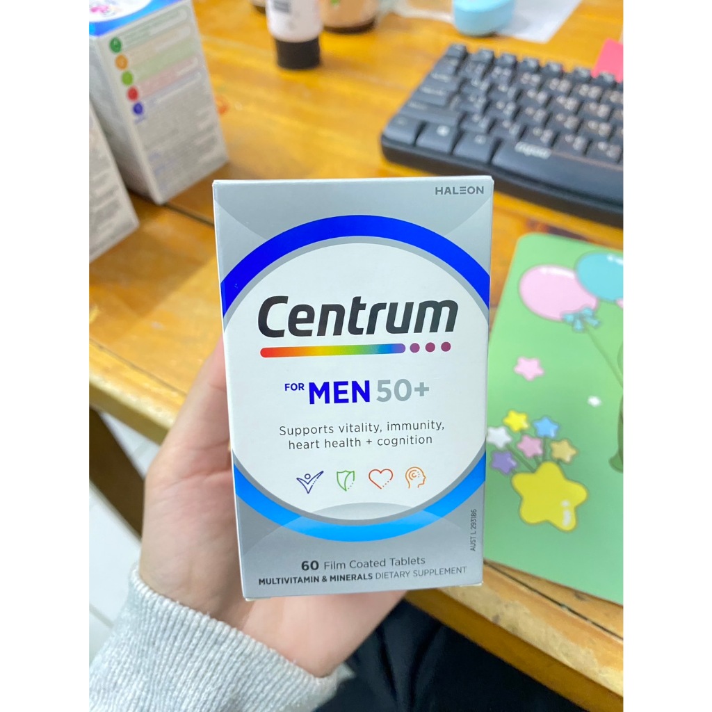 Centrum For Men 50+ บรรจุ 60 เม็ด