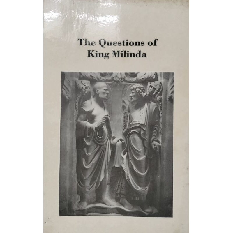 The Question of King Milinda หนังสือภาษาอังกฤษ