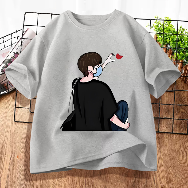 D994（พร้อมส่งจากไทย）เสื้อยืดแขนสั้น ผ้านุ่มใส่สบายฯ มี7สีหลายสีเลือกได้ S-3XL