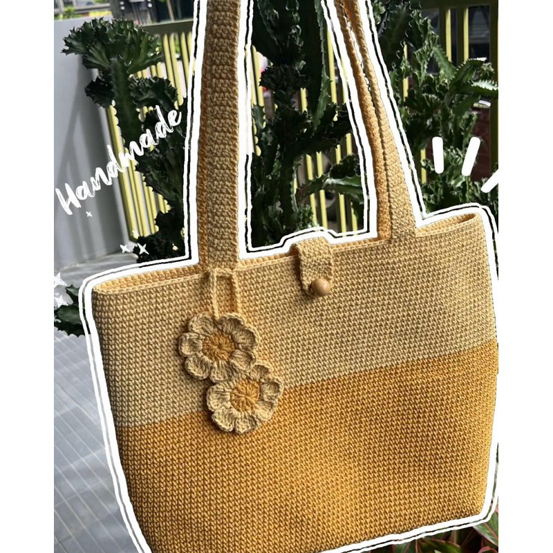 กระเป๋าถัก Handmade ✨