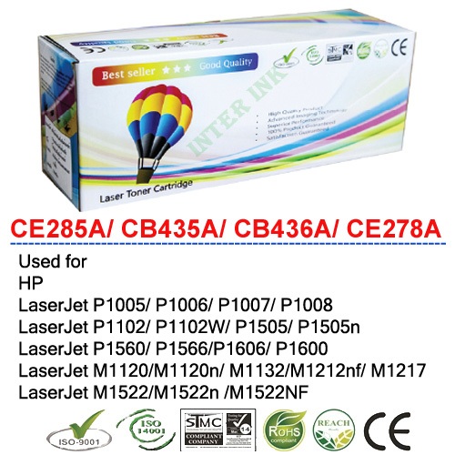 หมึกเทียบเท่า Canon MF3010 (CE285A) สีดำ Balloon