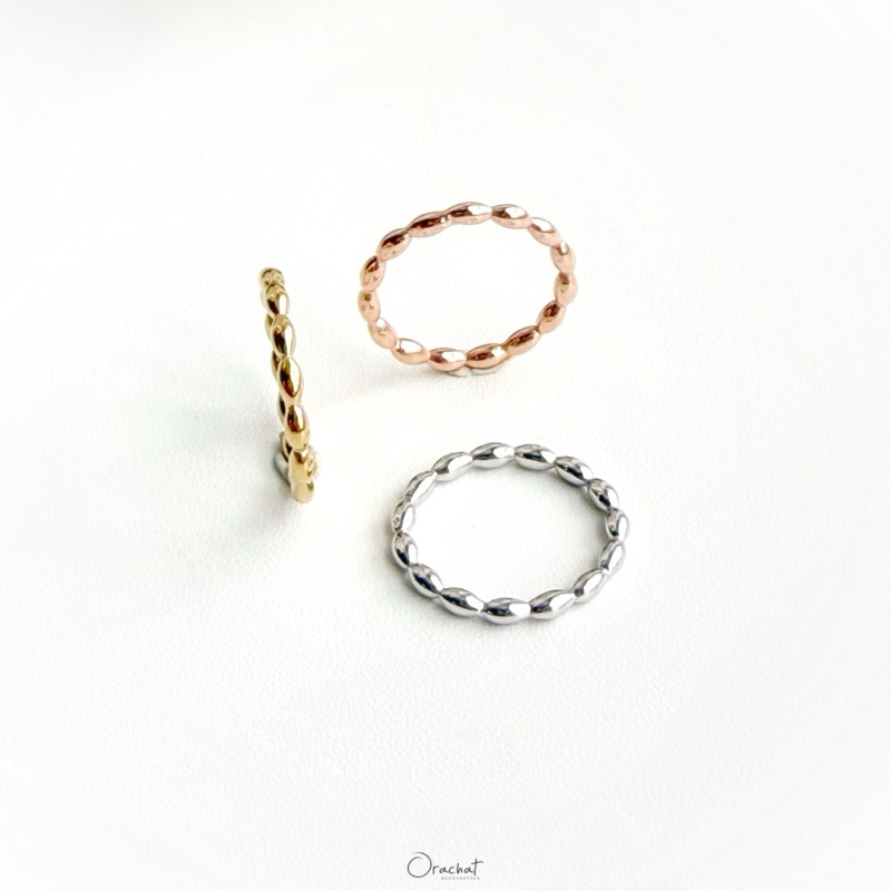 Pon De Ring 100 H&A ring. (แหวนเงินแท้พอนเดอริง ใส่ลุยได้เลยไม่ต้องระวัง ไม่ลอกไม่ดำ)