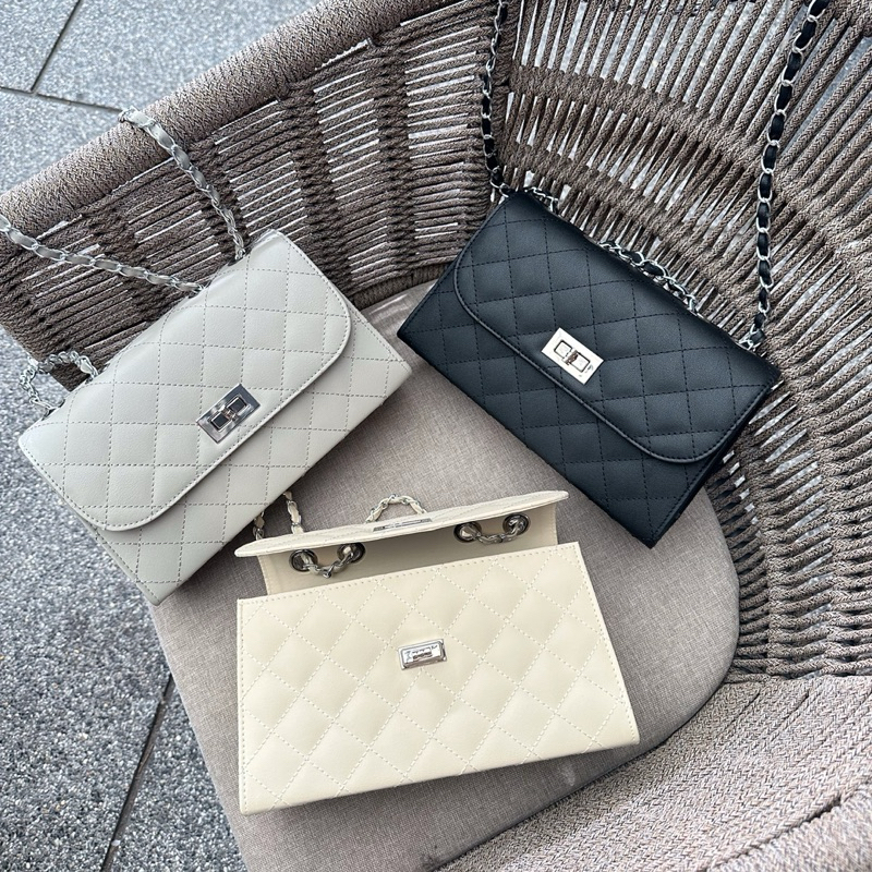 New🔥Tomu Hana น่ารักมาก🧁💘กระเป๋าสะพายไหล่ สะพายข้าง ปรับได้2แบบ