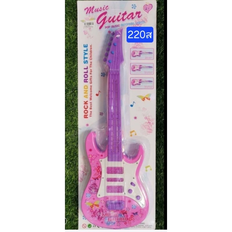 ของเล่นเด็กกีตาร์มีหลายลายเมีฟังค์ชั่นเยอะมาก