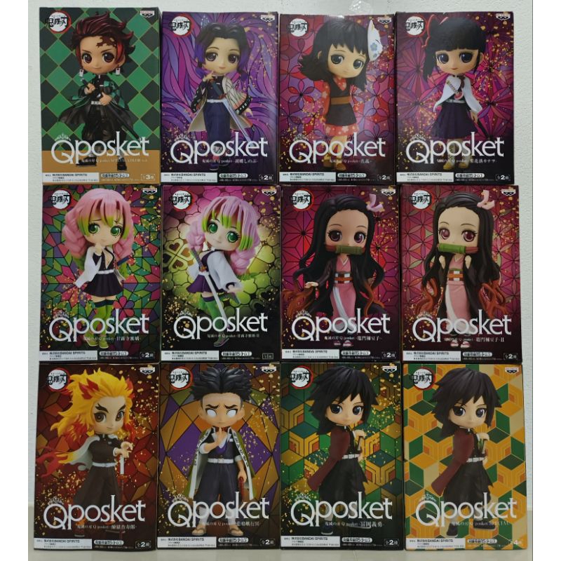 QPosket Demon Slayer: Kimetsu no Yaiba พร้อมส่ง ของแท้100%