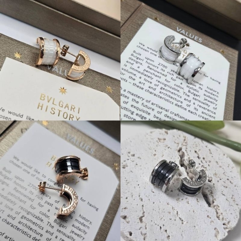 ✨𝓝𝓮𝔀 𝓲𝓷 𝓒𝓵𝓪𝓼𝓼𝓲𝓬✨ต่างหู 𝑩𝒗𝒍 ไฮเอน 𝑶𝒓𝒊_𝑽𝒊𝒑 อะไหล่เงิน พิ้งโกลด์ ✤ 𝑬𝒗𝒆𝒓𝒚 𝒅𝒂𝒚 𝒍𝒐𝒐𝒌 ✤ไม่มีกล่อง