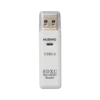 NUBWO NCR150 CARD READER USB 3.0 รองรับ Micro SD/Micro SDHC/SD Card/TF Card ความเร็ว 5Gbps