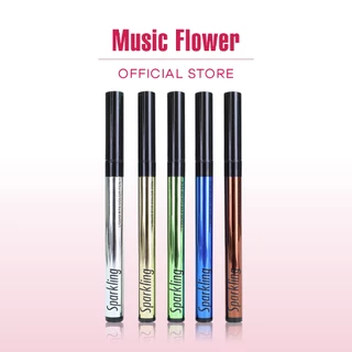 [Music Flower] Sparkling อายไลเนอร์ หลากสีเนื้อแมตต์ ไม่เลอะง่าย กันน้ำ แห้งเร็ว ติดทน24ชม.