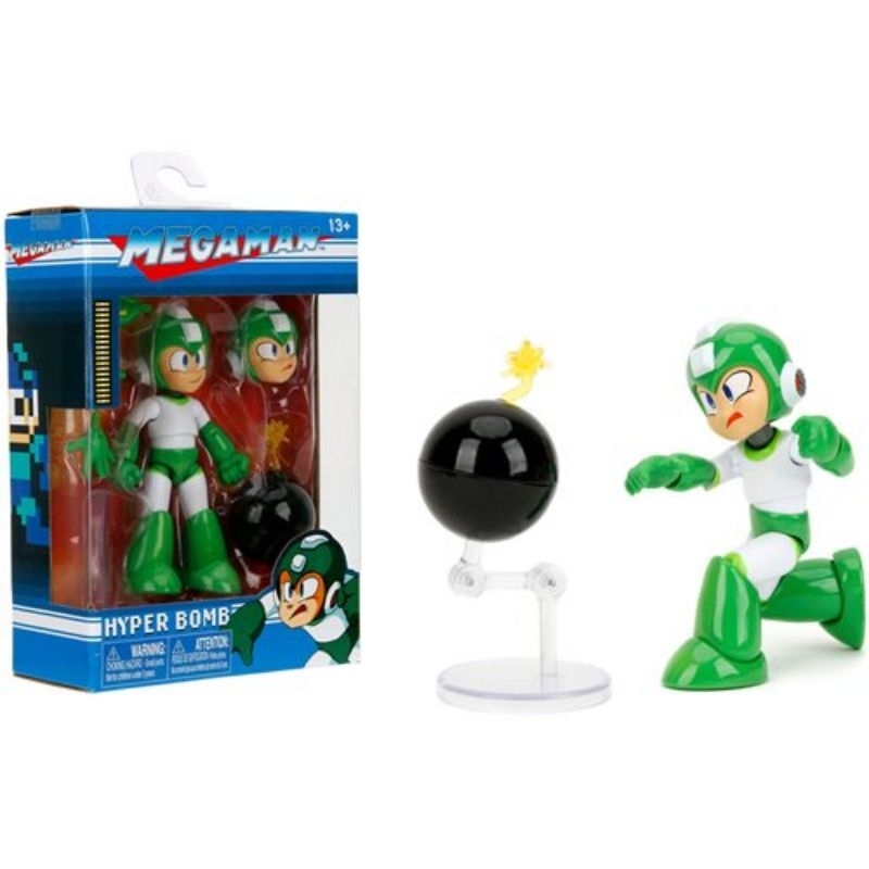 Jada Toys Mega Man 1:12 Scale Wave 2 Hyper Bomb Man Action Figure