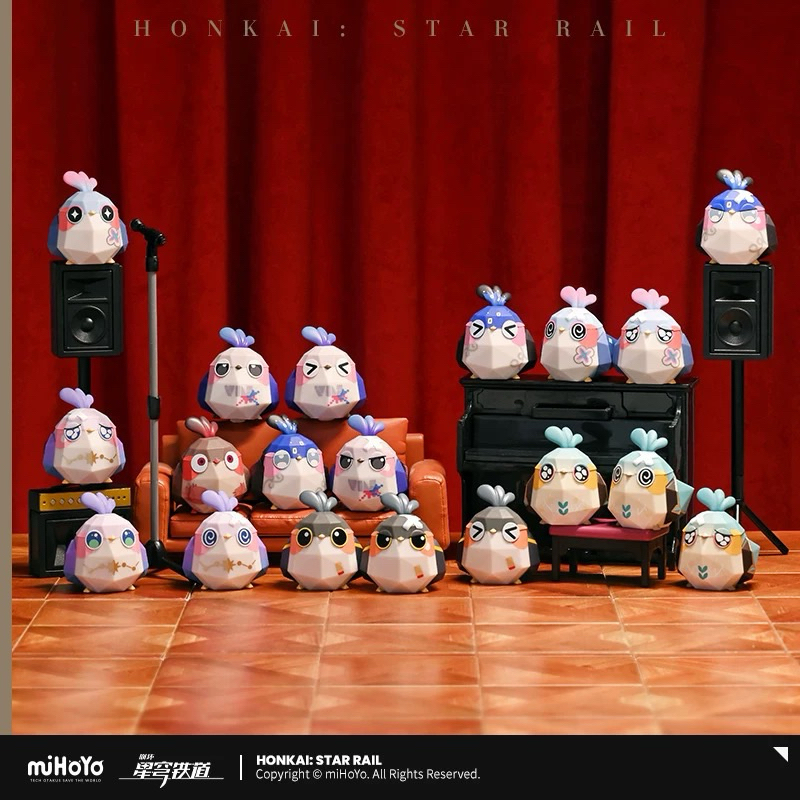 [Pre] [Honkai star rail] ซองสุ่ม Origami Bird Match Series ถุงสุ่มนกกระดาษรางดาว