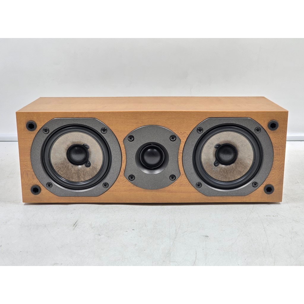 AY107 ลำโพง CENTER 1 ลูก มือสองญี่ปุ่น (201) ONKYO D-105C 70W 6 โอห์ม Woofer 3 นิ้ว x2 Size ตู้ 33x1