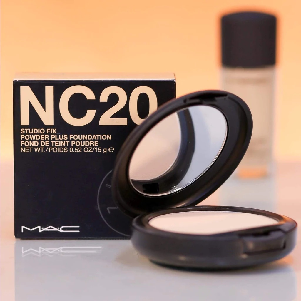 จัดส่งรวดเร็ว แป้งแต่งหน้า Mac สำหรับแต่งหน้าแบบแป้งควบคุมความมัน