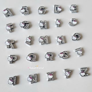 Sebofficial | ꒰1/5꒱ จี้ตัวอักษร 8mm ลายคิตตี้ สำหรับตกแต่ง ส…