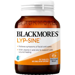 Blackmores Lyp-Sine Cold Sore Relief Vitamin 30,100 Tablets …