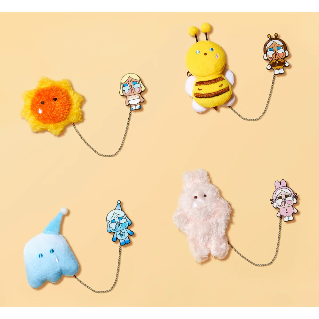 พร้อมส่ง !! Crybaby Crying Again เข็มกลัด แบบเช็คการ์ด เลือกตัวได้