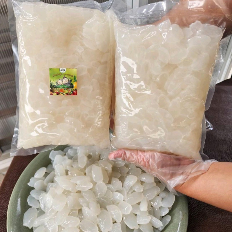 ลูกชิดสด ต้มสุก (ลูกชิดยายนวล) พร้อมทาน รสธรรมชาติรสจืด(คีโตทานได้) ไม่เติมแต่ง - รูปที่ 7