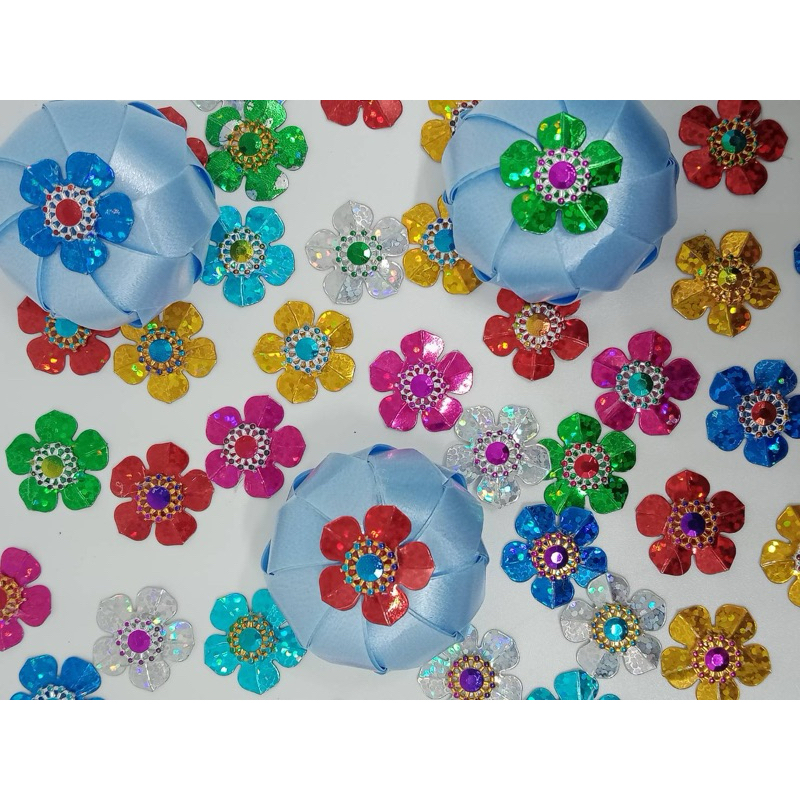 ดอกมะพร้าวมงคล ตกแต่งเหรียญโปรยทาน พร้อมส่ง