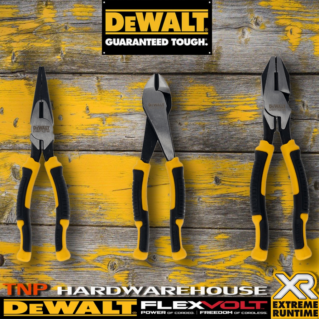 DeWALT คีมรุ่น DWHT82792-0,DWHT82798-0,DWHT82797-0,DWHT82796-0,DWHT82795-0