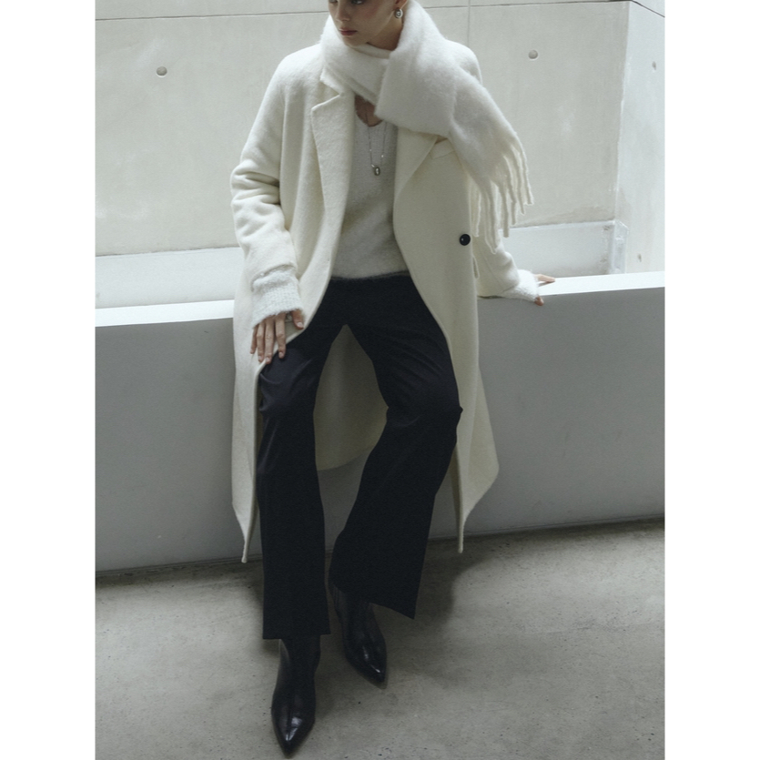 (สินค้าพร้อมส่ง) Hounddown - Cohen Wool Long Coat ผ้า wool 100% กันหนาวได้ถึงเลของศาเดียว