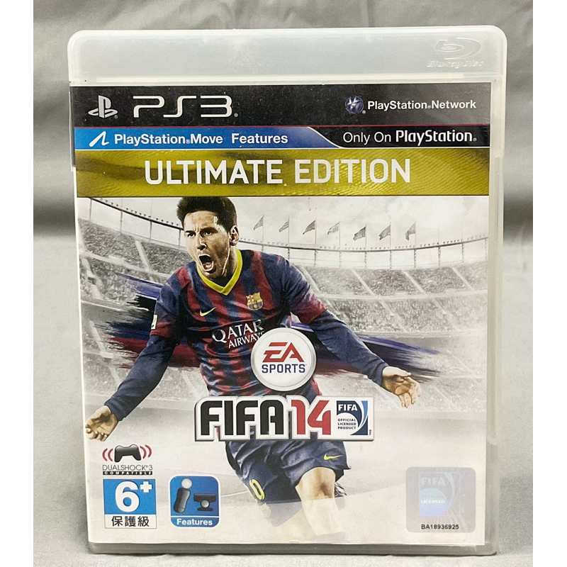 แผ่นแท้ [PS3] FIFA 14 Ultimate Edition (Zone 3 Asia) (BLAS-50637) ฟีฟ่า fifa