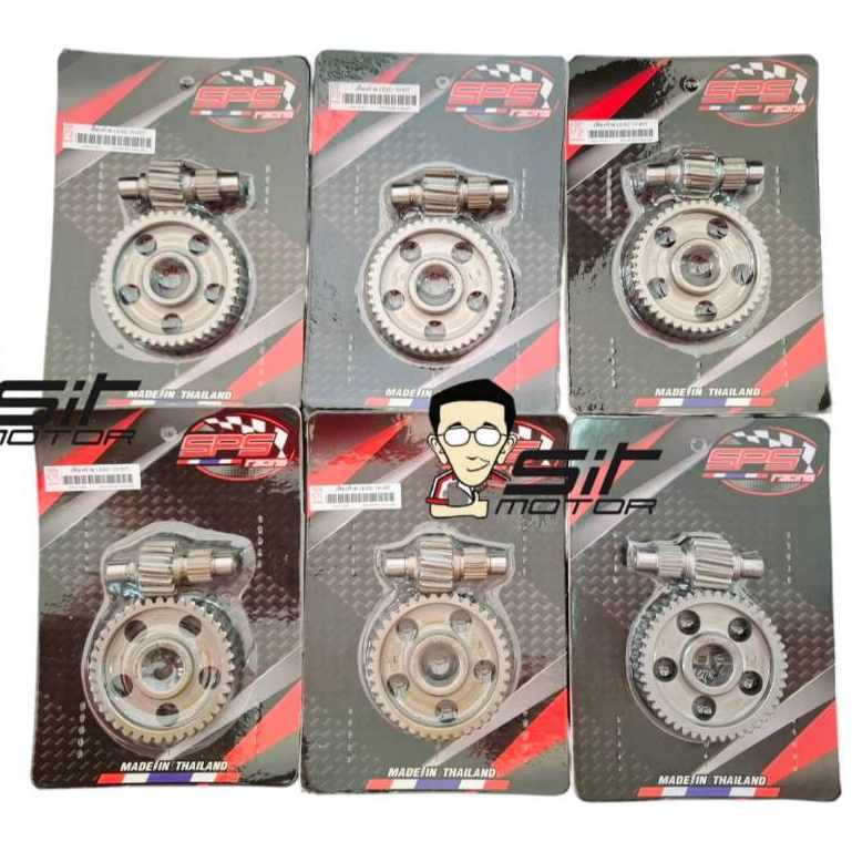 เฟืองท้ายคู่แต่ง  Honda LEAD125 4วาล์ว SPS RACING