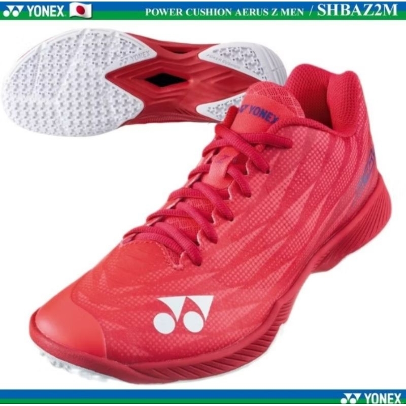 (พร้อมส่ง ) รองเท้าแบด สีใหม่ YONEX AERUS Z2 (SHBAZ2M) Ver.Jp สินค้ารับประกันของแท้ %