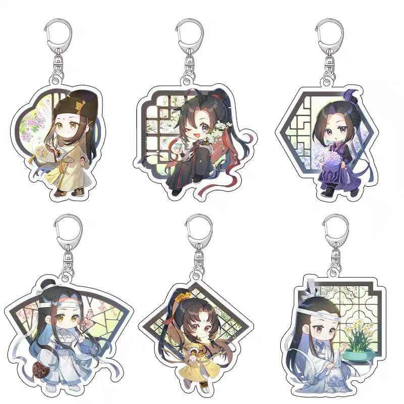 (พร้อมส่ง) พวงกุญแจ อะคริลิค ปรมาจารย์ลัทธิมาร ชุดตรุษจีน กู๊ดวาย