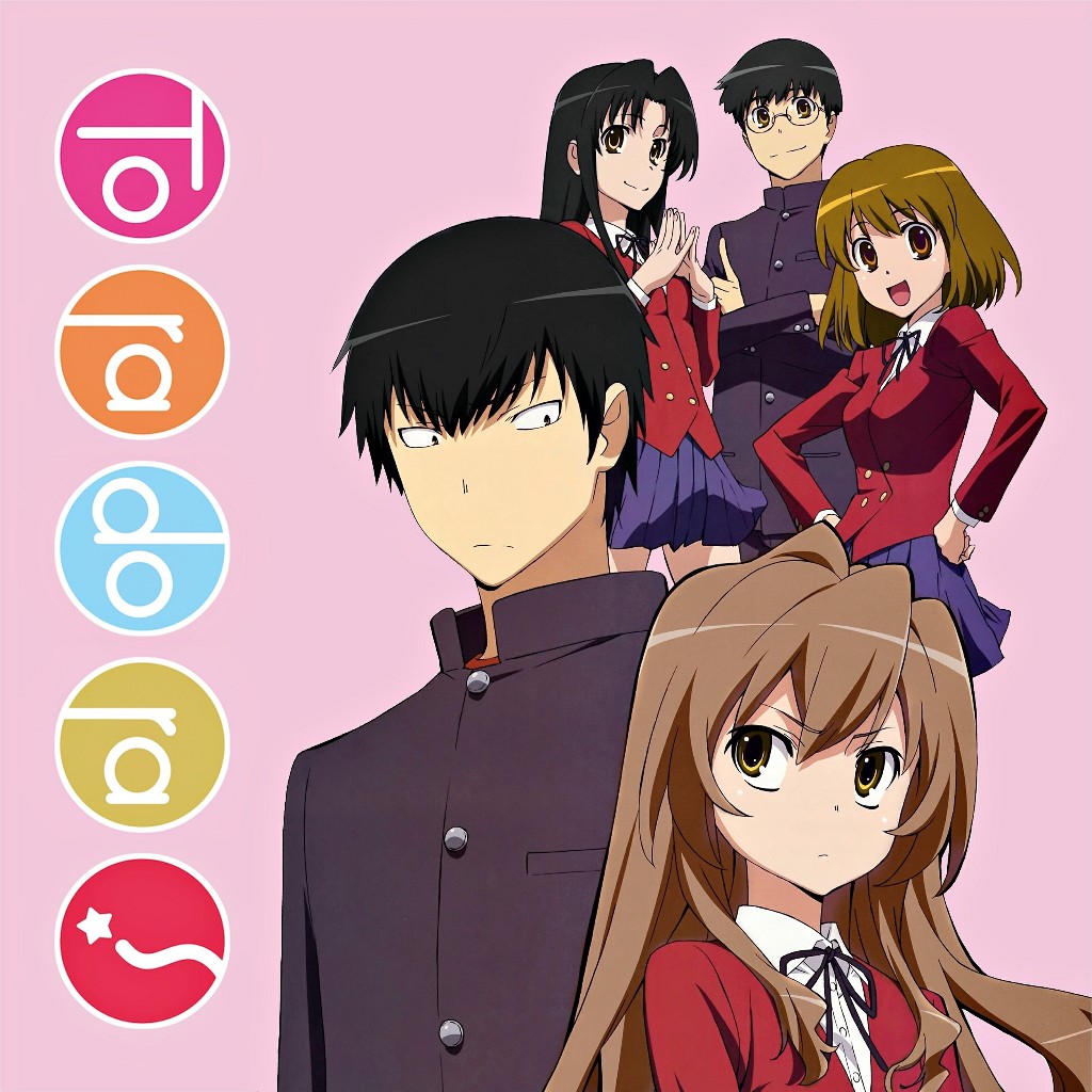 USB Flash Drive ไฟล์การ์ตูน Anime Toradora! โทระโดระ ยัยตัวร้ายกับนายหน้าโหด พากย์ไทย-ญี่ปุ่น คุณภาพ 1080p Master