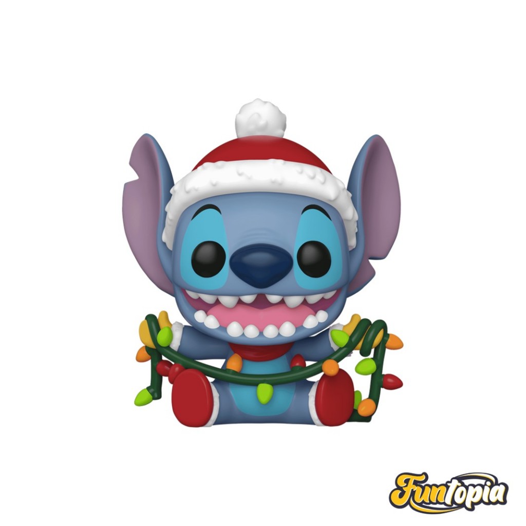 Funko POP! (80038) : Stitch with Lights (1504) POP! Disney: Stitch Holiday by Funko