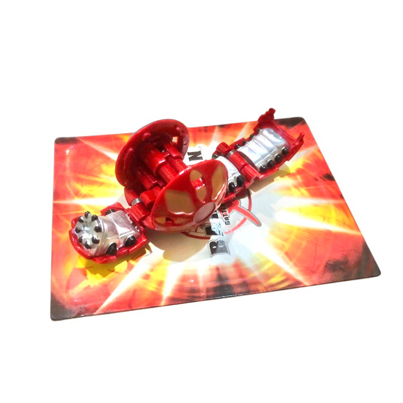 Bakugan Battle Brawlers B2 Pyrus Wormquake ( Custom Painted As Original Color ) #บาคุกัน