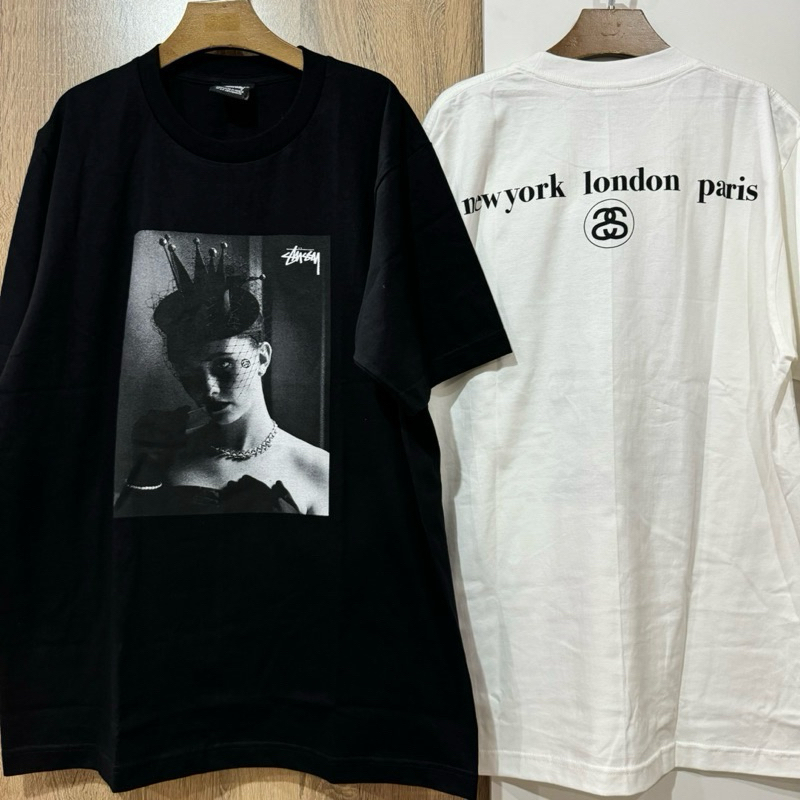 Street.32 เสื้อยืดแขนสั้น สกรีนลาย งานไทย ถ่ายจากรูปสินค้าจริง ny paris ผู้หญิง #S1