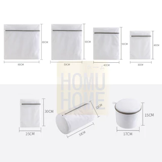 【HOMUHOME ホーム】ถุงซักผ้าตาข่าย ถุงซักชุดชั้นใน ใช้ง่าย ทนทาน ป้องกันผ้าเสียหาย B2 WASH PX