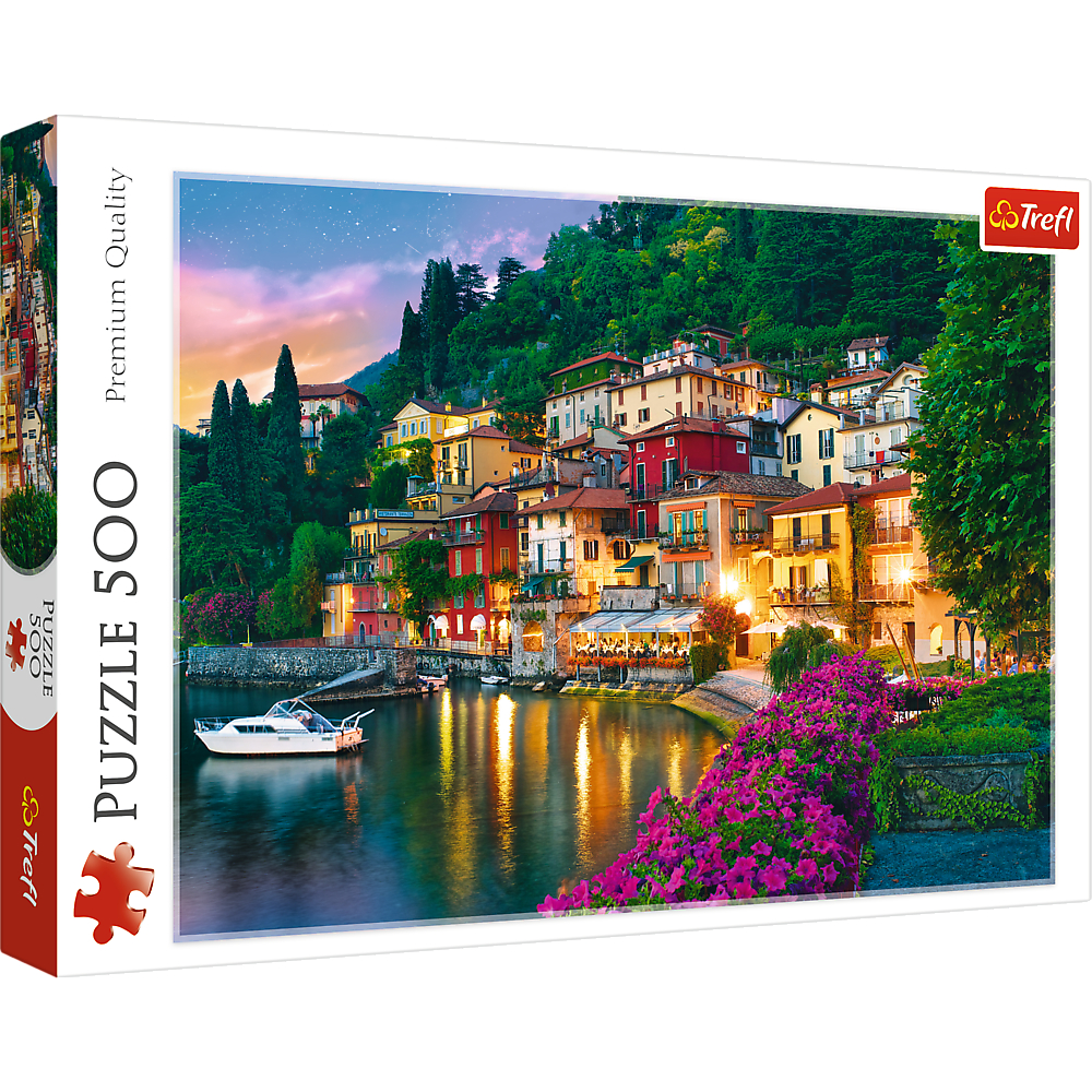 TREFL Jigsaw จิ๊กซอว์ จำนวน 500 ชิ้น รุ่น Lake Como, Italy (48x34 cm.) ผลิตและนำเข้าจากยุโรป พร้อมส่