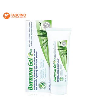 Burnova Gel Plus เจลบำรุงผิวสูตรออร์แกนิค (25g.)