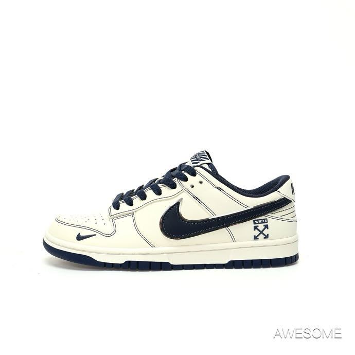 Off-White™ x Nike SB Dunk Low"Off-White"รองเท้าสเก็ตบอร์ดกีฬาลำลอง DJ2024-011