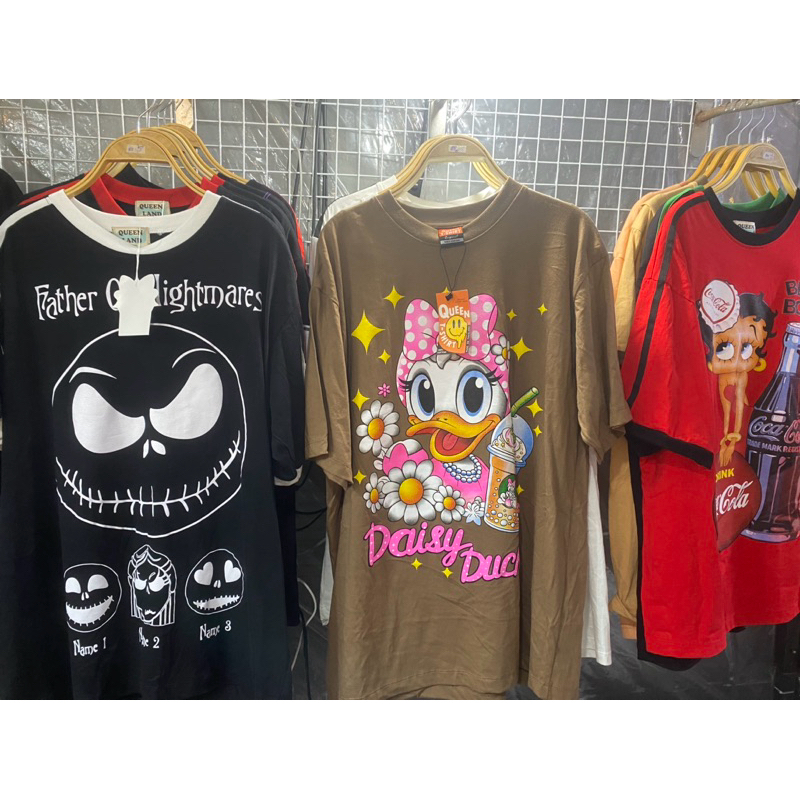 เสื้อยืด เสื้อโอเวอร์ไซร์ บางตัว Sale