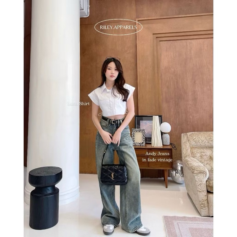 กางเกงยีนส์ Rileyapparels Andy Jeans