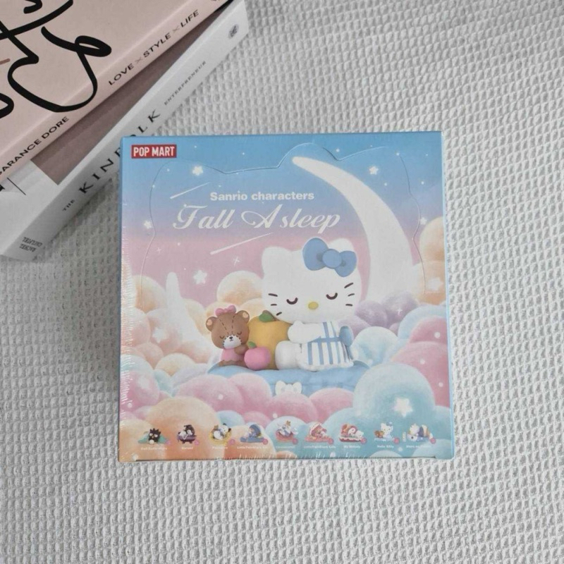 พร้อมส่ง [ใช้โค้ด30%ลด฿1,000] ของแท้ ยกBox Sanrio Characters Fall Asleep 1 Box มี 9 จุ่ม popmart