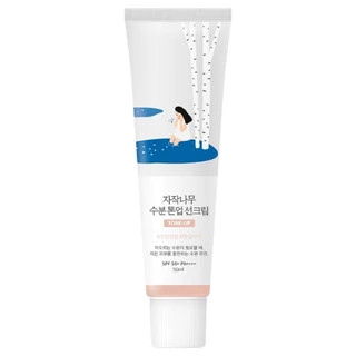 ROUND LAB - Birch Juice Moisturizing Tone-Up Sunscreen (50 ml.) ราวด์แล็บ เบิร์ช จุยซ์มอยส์เจอไรซิง โทน-อัพ ซันสกรีน