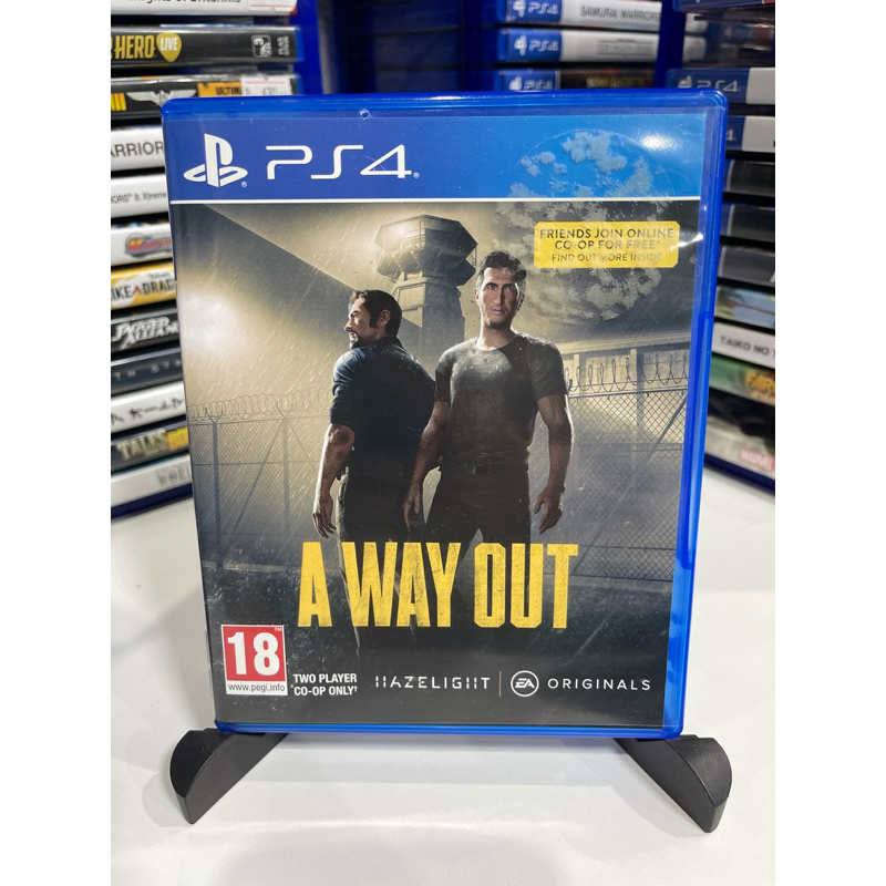 แผ่น PS4 เกม A WAY OUT [ มือ 2 ] มีสต็อคพร้อมส่ง!!! เกมหายาก