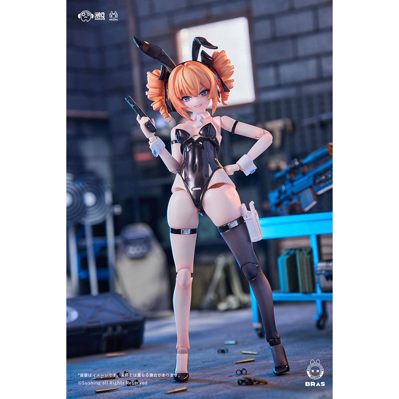 (🔴PRE-ORDER) Sushing BUNNY RAPID ACTION SQUAD Sniper Leoni 1/12 Posable Figure ของแท้ 💯