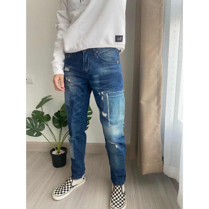 CPS JEANS patchworks แท้